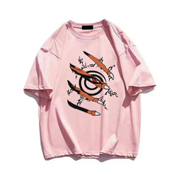 Naruto Graphic T-Shirt: Nine-Tails Seal Anime Top (ONLINE ORDER ONLY)