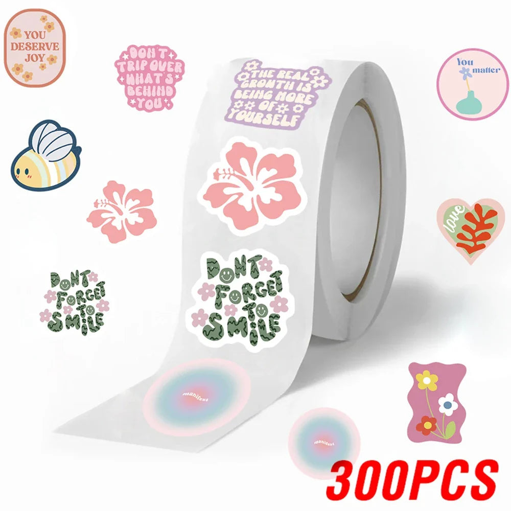100-500pcs Cute Cartoon Animals Stickers Stationery Thank You Seal Stickers Anime Decals For Teacher Student Kids Toy (ONLINE ORDER ONLY)
