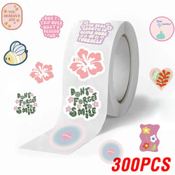 100-500pcs Cute Cartoon Animals Stickers Stationery Thank You Seal Stickers Anime Decals For Teacher Student Kids Toy (ONLINE ORDER ONLY)