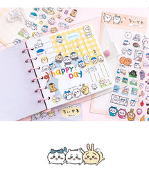 1Pc New Cute Cartoon Sticker Kids Toy DIY Material Decoration Stationery Stickers Idol Card Deco Scrapbook (ONLINE ORDER ONLY)