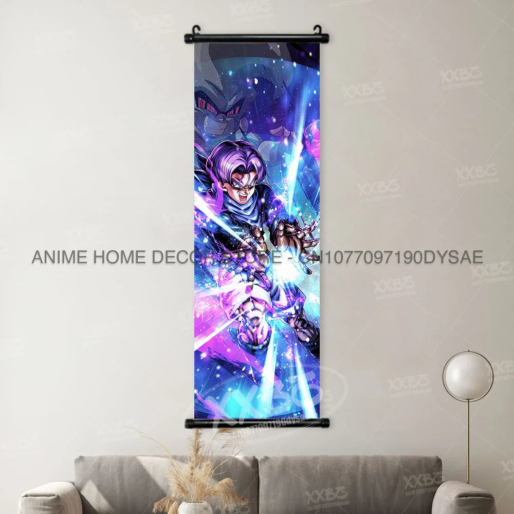 Dragon Ball Posters: Goku & Vegeta Anime Wall Scrolls (ONLINE ORDER ONLY)