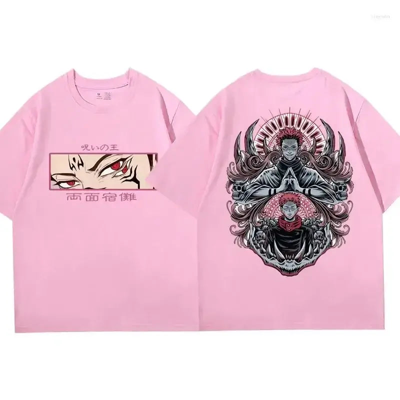 Ryomen Sukuna T-shirt: Jujutsu Kaisen 2026 Cotton Loose Tee (ONLINE ORDER ONLY)