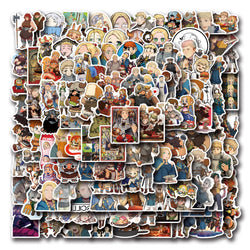 10/30/55/110PCS Delicious In Dungeon Cartoon Stickers Anime Graffiti Sticker DIY Luggage Laptop Phone Guitar Bike Decal Kids Toy (Online Order Only)