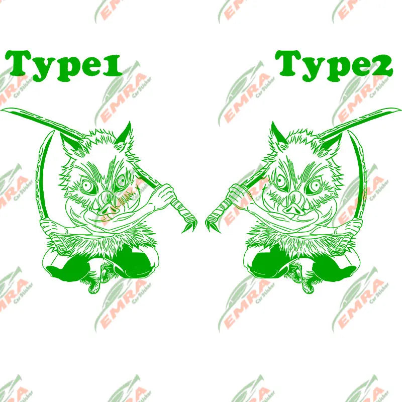 Big Anime For Car Sticker Whole Body Car Customization For Side Decorate Exterior Accessories Waterproof PVC Vinyl Decals (ONLINE ORDER ONLY)