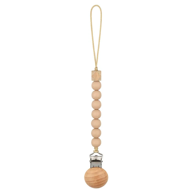 Teething Beads Pacifier Clip (ONLINE ORDER ONLY)