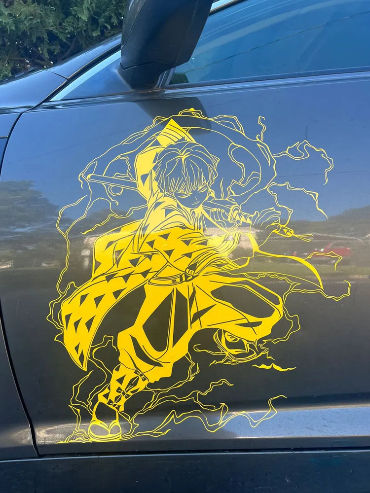 Anime Sticker For Car Sticker Decoration Window Body Hood Creative Personality Big Stickers Die Cutting PVC Vinyl Decals (ONLINE ORDER ONLY)
