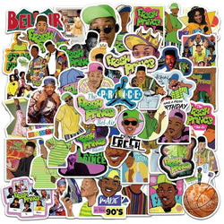 Fresh Prince of Bel-Air Stickers: Luggage, Water Bottle, Phone, Laptop, Scooter, Fridge Decor (Online Order Only)