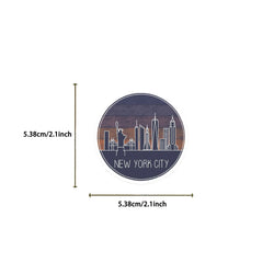 50Pcs New York Stickers America Kawaii Cartoon Decal For Skateboard Bicycle Guitar Laptop Kids Waterproof Stiker Toys (ONLINE ORDER ONLY)