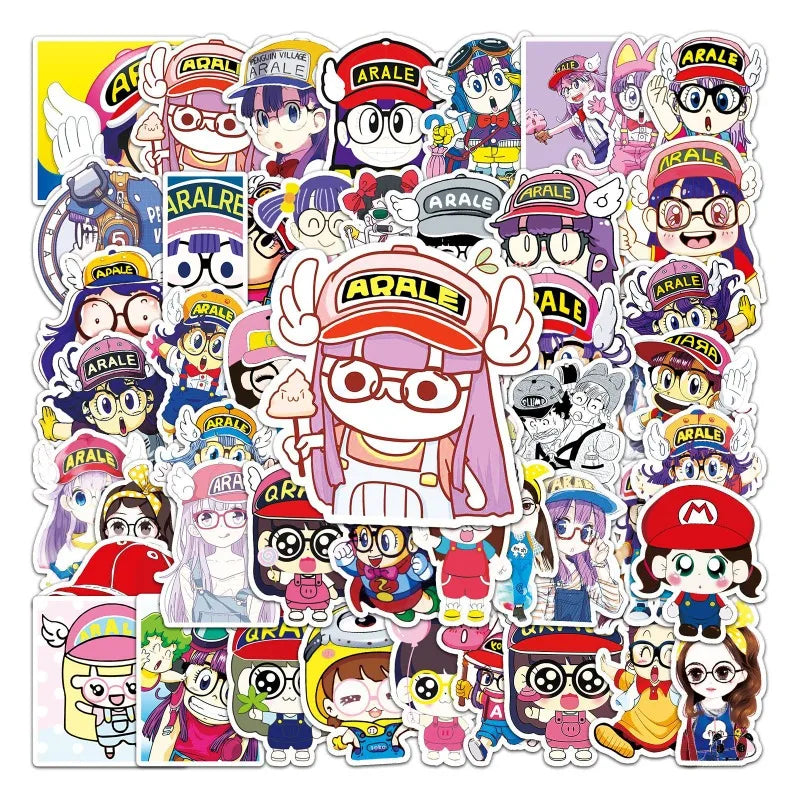 50pcs ARALE Game Stickers for Luggage, Water Bottles, Phones, Laptops, Cars, Scooters, Refrigerators (Online Order Only)