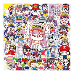 50pcs ARALE Game Stickers for Luggage, Water Bottles, Phones, Laptops, Cars, Scooters, Refrigerators (Online Order Only)