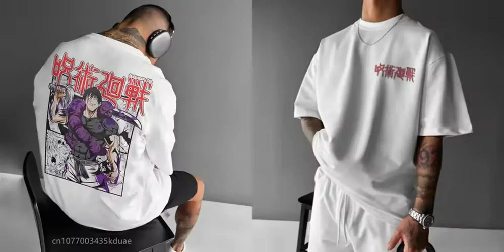 Jujutsu Kaisen T-Shirt: Men's Anime Graphic Tee (ONLINE ORDER ONLY)