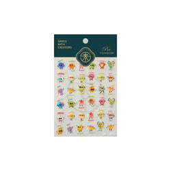 Interesting Joyful Fruits Apple Strawberry Orange Watermelon Grape Lemon Pear Vitamins Colored Nail Art Stickers Manicure Decals (ONLINE ORDER ONLY)