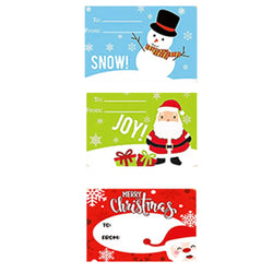 50-250Pcs Christmas Snowman Adhesive Labels Stickers Decoration Paper Scrapbooking Seal Thank You Stickers Stationery Supplies (Online Order Only)
