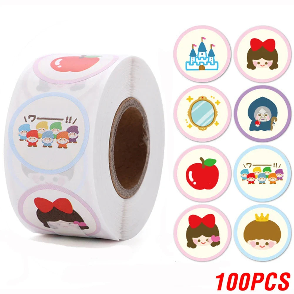 100-500pcs Reward Stickers Cute animals Motivational Stickers for Kids toys School Reward Students Teachers Stationery Labels (Online Order Only)