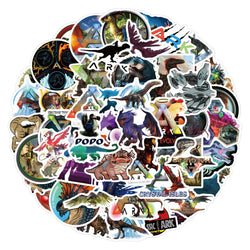 10/30/60PCS Ark Survival Evolved Cartoon Stickers Funny Game Sticker Scrapbook Luggage Laptop Guitar Bike Skateboard Decals Toy (ONLINE ORDER ONLY)