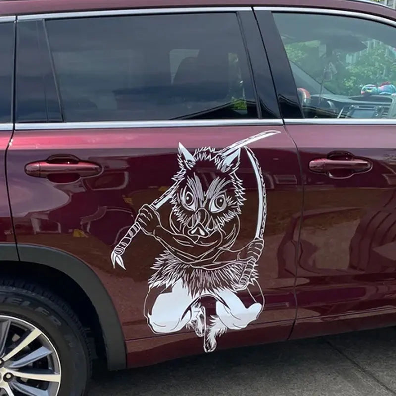 Big Anime For Car Sticker Whole Body Car Customization For Side Decorate Exterior Accessories Waterproof PVC Vinyl Decals (ONLINE ORDER ONLY)