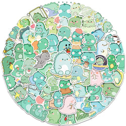 10/30/50/100pcs Cute Cartoon Dinosaur Graffiti Stickers Kids Toy Notebook Laptop Phone Luggage Album Diary Decoration Sticker (ONLINE ORDER ONLY)