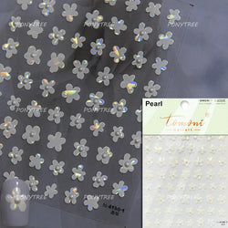 Retro Mini Flower Vintage Leaves Hot Stamping Petal Daisy Delicate Chic Self Adhesive Nail Art Stickers Manicure Decal Wholesale (ONLINE ORDER ONLY)