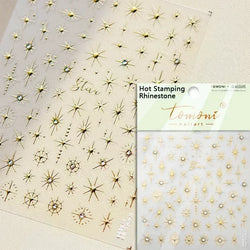Black White Christmas Tree Snowflake Bowknot Snowman Socks Star Santa Hat Deer Rhinestone Winter Nail Art Sticker Manicure Decal (Online Order Only)