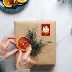 50-500pcs Christmas Theme Seal Labels Stickers Merry Christmas Stickers For DIY Gift Baking Package Envelope Stationery Decor (Online Order Only)