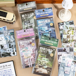 20piece/book Retro Y2k Series Sticker for Phone Camera Journal Postcard Material DIY Kawaii Decoration Sticker Gift (ONLINE ORDER ONLY)