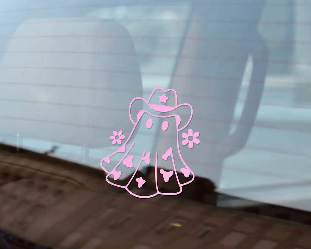 Anime Cowboy For Car Stickers Ghost Laptop Sticker Decoration Bumper Rear Window Fashion Stickers Creative Sport PVC Vinyl Decal (ONLINE ORDER ONLY)