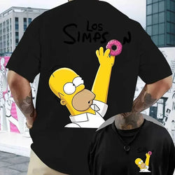 Simpsons T-shirt - Homer Donut (ONLINE ORDER ONLY)