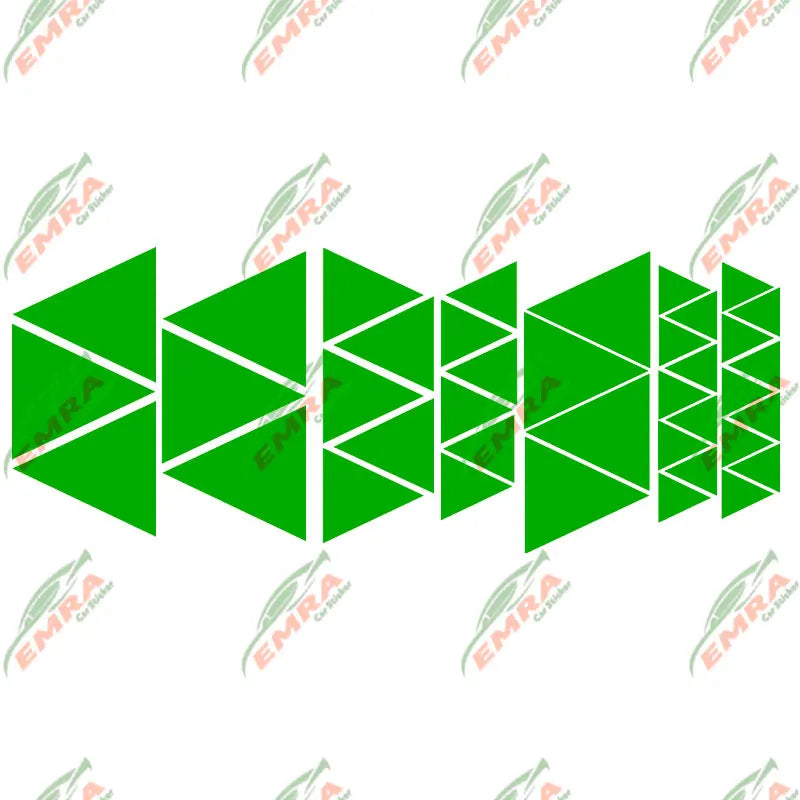 Angular Shape Sticker For Car Motorcycle Sticker Decoration Side Camouflage Kit Wrap Camo Tuning Styling Waterproof Vinyl Decals (ONLINE ORDER ONLY)