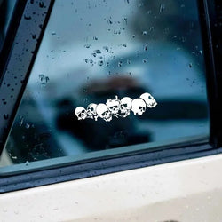 Skull Skeleton Car Sticker Fashion Waterproof Vinyl Decal Car Styling Decoration Accessories (ONLINE ORDER ONLY)