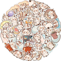 10/20/40pcs Moth Park Lolo Stickers Decals Cartoon Graffiti DIY  Notebook Luggage Wall Decoration PVC Sticker (Online Order Only)