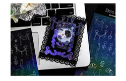Korea Ins Sweet Love Chain Dialog Decorative Stickers Hand Account Idol Card DIY Material Sticker Personalized Kawaii Stationery (ONLINE ORDER ONLY)