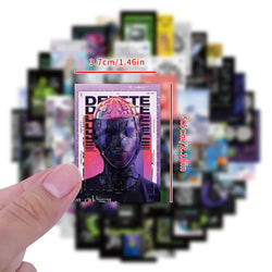 10/30/60pcs Cartoon Harajuku Acid Graphic Stickers Decals Laptop Motorcycle Phone Car Bike Cool Waterproof Sticker for Kids Toys (ONLINE ORDER ONLY)