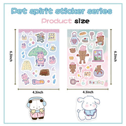 8/16/32pcs Animals Elephant Penguin Sticker Children DIY Puzzle Funny Assemble Stickers Kids Educational Toys Boys Girls Gifts﻿ (ONLINE ORDER ONLY)