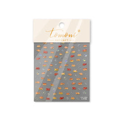 Little Red Fish Jelly Summer Goldfish Carp Ocean Beach Mermaid Sea Shiny Small Koi Soft Relief Nail Art Stickers Manicure Decals (ONLINE ORDER ONLY)