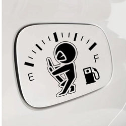 Funny Full Gas Gauge Sticker for Car Fuel Tank Cap Door Decoration Automotive Supplies Outdoor Stickers Pvc Vinyl Decals (ONLINE ORDER ONLY)