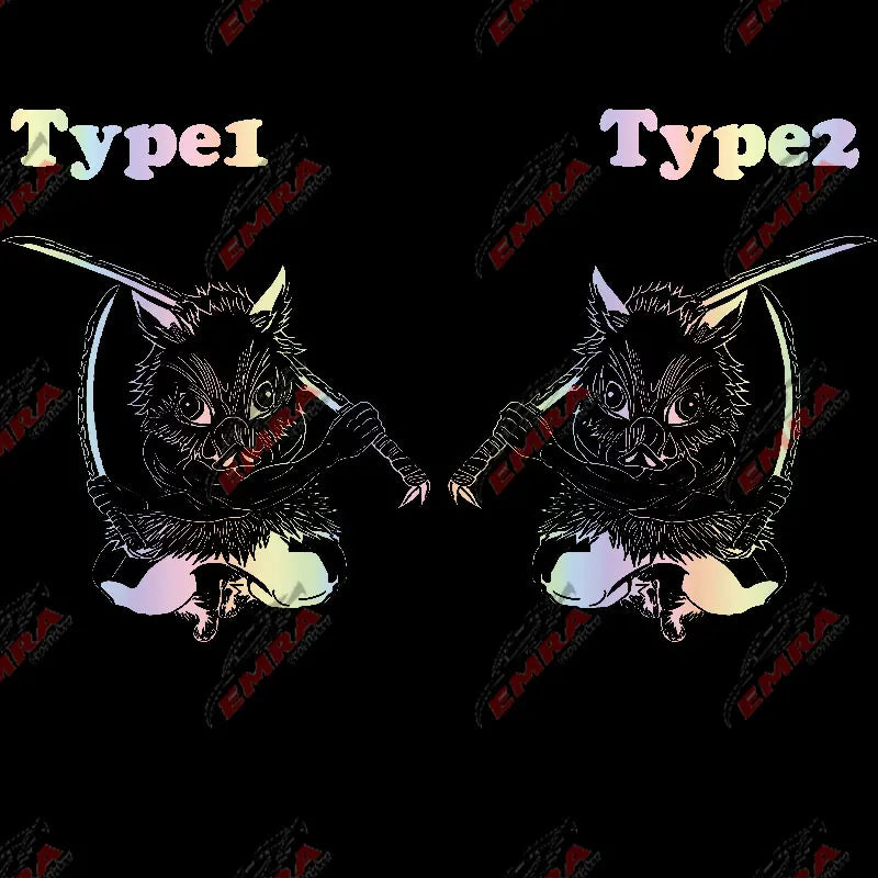 Big Anime For Car Sticker Whole Body Car Customization For Side Decorate Exterior Accessories Waterproof PVC Vinyl Decals (ONLINE ORDER ONLY)