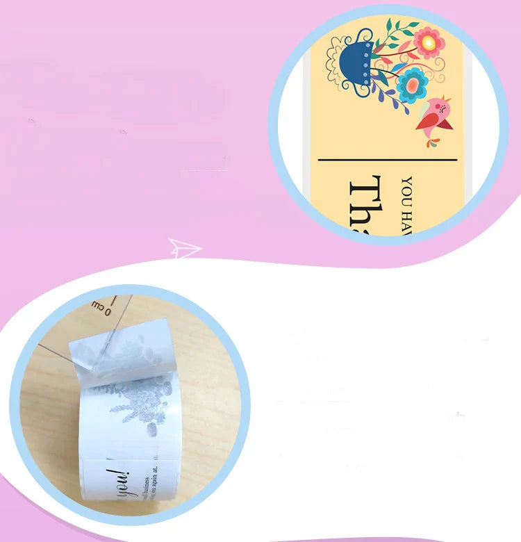 120pcs This Package Nice To Meet You Too Sticker Thank You Small Business Handmade Merchandise Decoration  Seal Label (ONLINE ORDER ONLY)