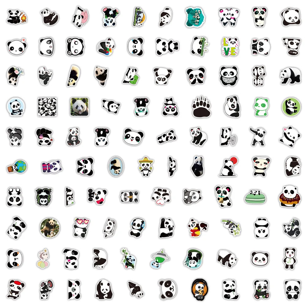 100pcs Animal Cartoon Stickers Waterproof for Kids Toys, Phone, Laptop (Online Order Only)
