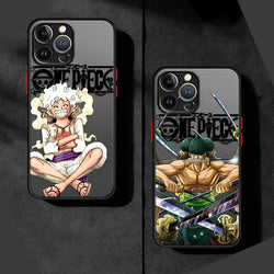 One Piece Phone Case: Zoro & Luffy Matte iPhone Cover (ONLINE ORDER ONLY)