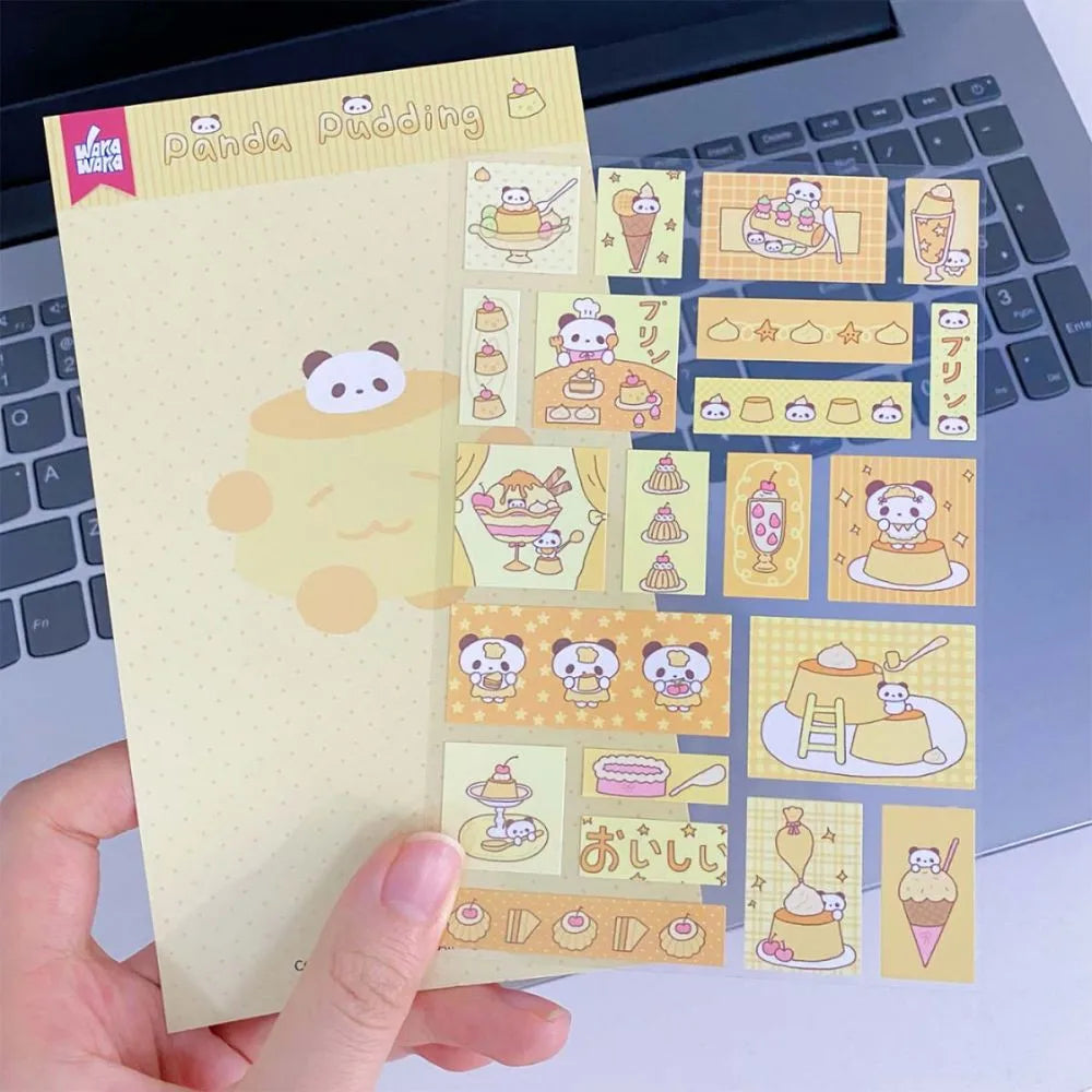 1Pc Graffiti Animal Deco Stickers Korean Stationery Cute Card Sticker For Scrapbooking Arts Diy Crafts Album Journal Planner (ONLINE ORDER ONLY)