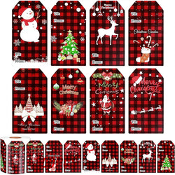 50-300Pcs Merry Christmas Theme Stickers for DIY Gift Decorate Baking Package Envelope Seal Labels Stickers Stationery  Stickers (Online Order Only)