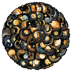 10/50pcs Aesthetic Gothic Sun Moon Stickers Aesthetic Decals for Guitar Laptop Luggage Water Bottle Fridge Motorcycle Skateboard (ONLINE ORDER ONLY)