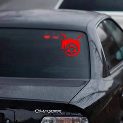 ALCHEMIST Ouroboros decals,like Lust's tattoos,for cartoon lovers&fans,high quality sticker for cars trucks motorcycles &laptops (ONLINE ORDER ONLY)