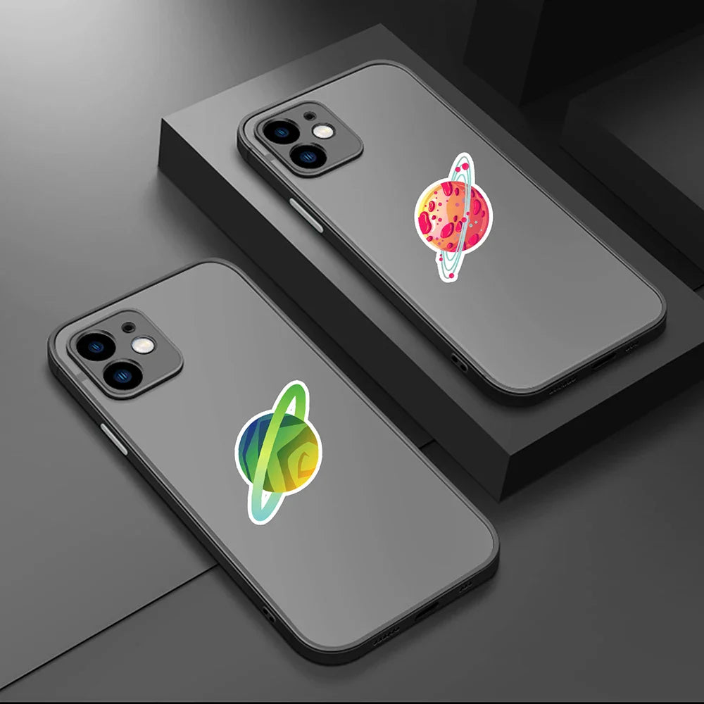 10/30/50PCS Kawaii Planet Graffiti Stickers Outer Space Cute Decals For Fridge Skateboard Helmet Bike Car Sticker Toy Decoration (Online Order Only)