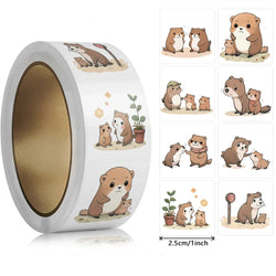 100-500pcs Cute Animals Stickers for Kids Kindergarten School Encouragement Students Games Toy Reward Laptops Labels Sticker (ONLINE ORDER ONLY)