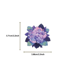 50pcs Plant Flower Stickers Aesthetic Ins Decals Kids Toy DIY Notebook Bike Phone Luggage Car Waterproof Decoration Sticker (Online Order Only)