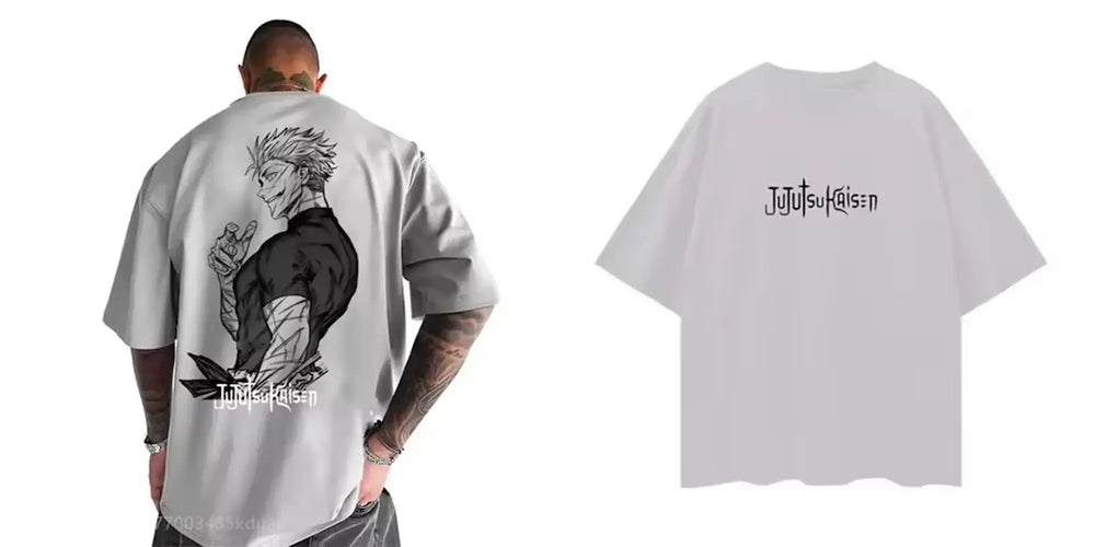 Jujutsu Kaisen T-Shirt: Men's Anime Graphic Tee (ONLINE ORDER ONLY)