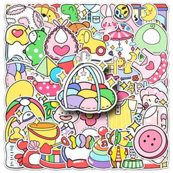 50pcs Baby Stickers for Suitcase, Water Cup, Phone, Car, Laptop, Refrigerator (ONLINE ORDER ONLY)