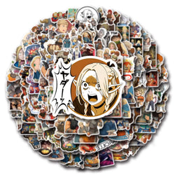 10/30/55/110PCS Delicious In Dungeon Cartoon Stickers Anime Graffiti Sticker DIY Luggage Laptop Phone Guitar Bike Decal Kids Toy (Online Order Only)