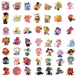 10/30/50PCS Cookie Run Kingdom Stickers Toys Skateboard Guitar Computer Skateboard Cup Desk Cartoon Cute Creative Graffiti Toy (ONLINE ORDER ONLY)